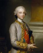 Anton Raphael Mengs Portrait of the Infante Gabriel of Spain France oil painting artist